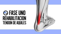 Rotura del tendon de aquiles, ejercicios y rehabilitacion postcirugia en la fase aguda