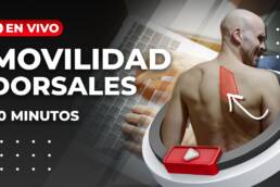 Rutina de MOVILIDAD para DORSALES sentado – En vivo 20 minutos