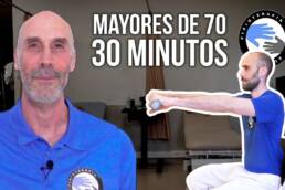 Rutina de ejercicios para MAYORES DE 70 años en silla, HAZLOS CONMIGO