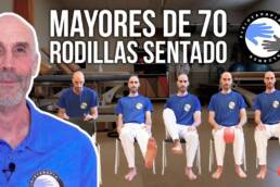 Rutina de ejercicios para las rodillas EN SILLA para MAYORES DE 70, HAZLOS CONMIGO