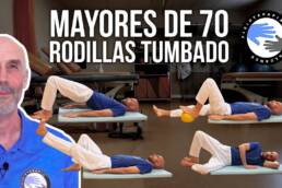 Rutina de ejercicios para las rodillas TUMBADO para MAYORES DE 70, HAZLOS CONMIGO