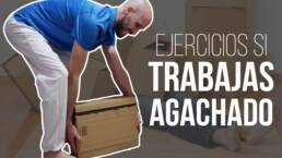 Rutina de ejercicios si trabajas agachado