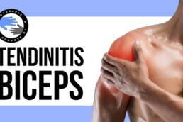Tendinitis del biceps ejercicios para aliviar el dolor por delante del hombro