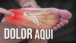 Masaje para fascitis plantar o fascia plantar
