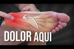 Masaje para fascitis plantar o fascia plantar