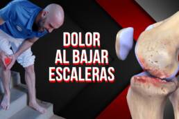 ¿Dolor de rodilla al bajar escaleras? Ejercicios y masaje para solucionarlo