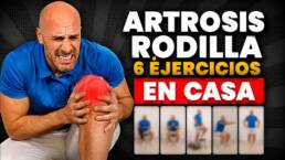 ARTROSIS DE RODILLA: 5 Ejercicios De Cuádriceps (De FÁCIL A DIFÍCIL)